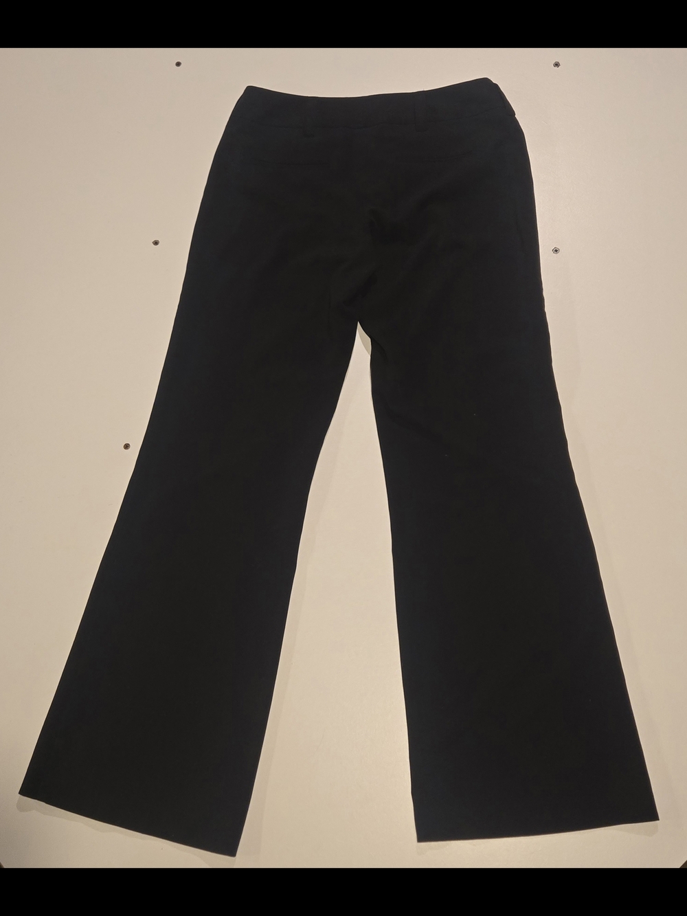 B-wear Black Wide-Leg Trousers Ladies Size 9 Dress Pants - Picture 2 of 11